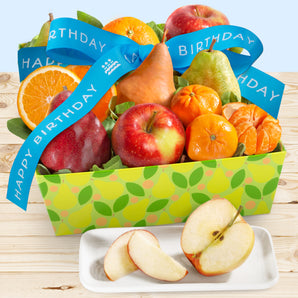 Happy Birthday Fruit Favorites Basket