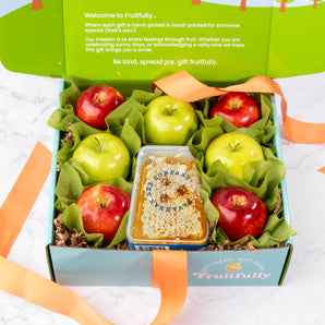 Apples & Kosher Honeycomb Gift Box