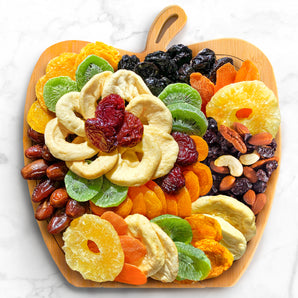 Dried Fruit & Apple Bamboo Fruit Bowl